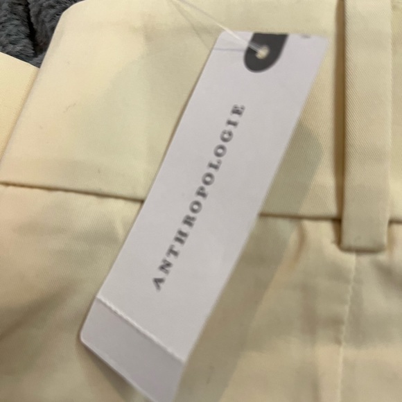 NWT Anthroplogie/Exquise cropped pleated trouser size small - Picture 9 of 11